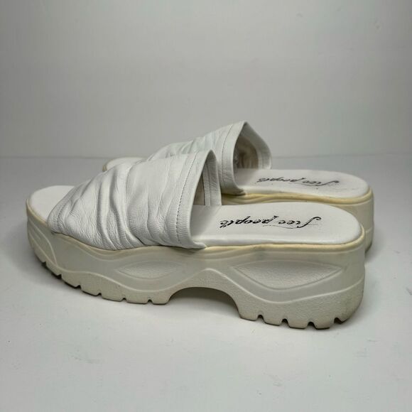 Free people poolside slide sandals size 39 - Picture 4 of 8